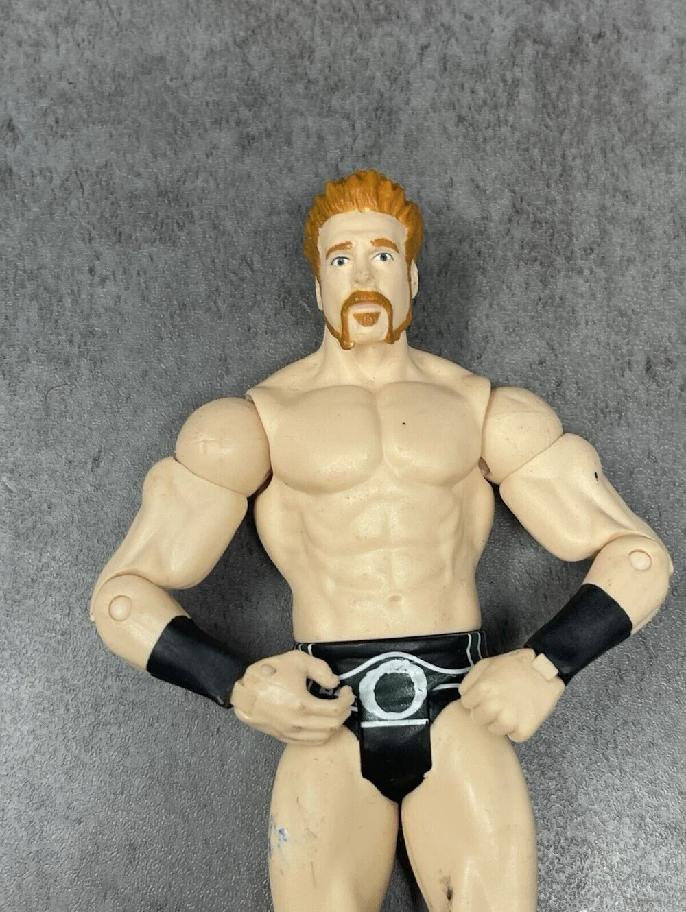 WWE Mattel Sheamus Irish Celtic Warrior Wrestling Action Figure Black Gear